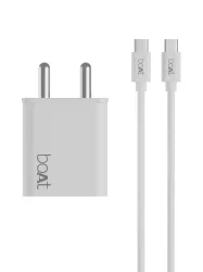 boAt WCDV 22.5W Charger with Type C to C Cable 22.5W Power Delivery & 18W Quick