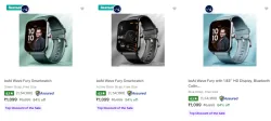 boAt Wearable Smart Devices at minimum 75% Discount