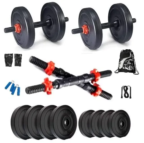 Image of BodyFit Adjustable Dumbbell Set 8kg
