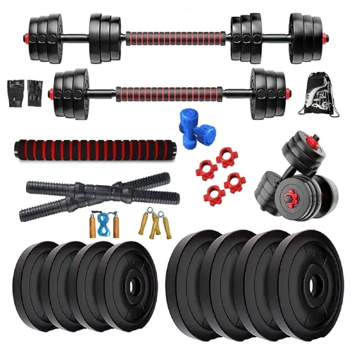 Image of Bodyfit Dumbles Gym Set(8kg Weight Plates(2kgx4))
