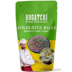 BOGATCHI Colorful Balls Sprinkler for Baking Items Decoration