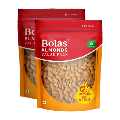 Image of Bolas Almond Value Pack Almonds (2 x 0.5 kg)