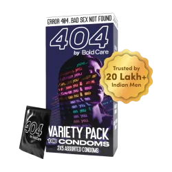 Bold Care 404 Variety Pack Condom (10 Sheets)