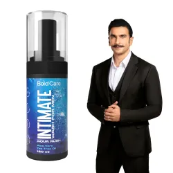 Bold Care Aqua Rush Foaming Intimate Wash for Men 120ml