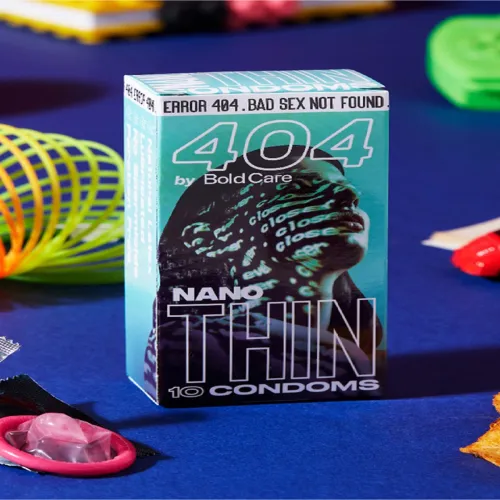 Image of Bold Care Super Nano Thin Condoms, 10 Units.