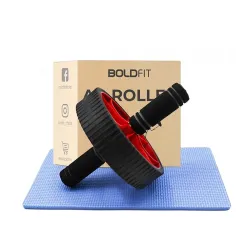 Boldfit Ab Roller Wheel with Knee Mat