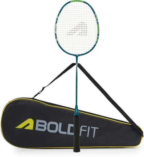 Image of BOLDFIT Badminton Racquet with Bag Cover