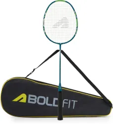 BOLDFIT Badminton Racquet with Bag Cover