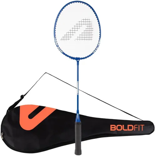 Image of BOLDFIT Badminton Racquet with Cover Bag