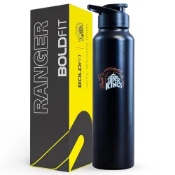 Boldfit Chennai Super Kings Water Bottle [1L]