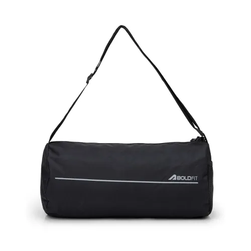 Image of Boldfit Gym Bags for Men Compact Sports Duffle for Women Unisex Duffle Bag for Carry & Travel Adjustable for Shoes Towel