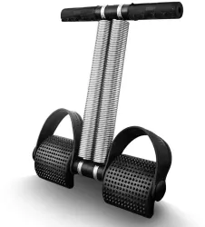 BOLDFIT Double Spring Tummy Trimmer (Black)