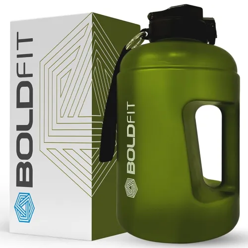 Image of Boldfit Gym Gallon Water Bottle, 2. 2 Litre Bottle for Gym Workout, Motivational Sipper gallons for Adults, Water Bottle