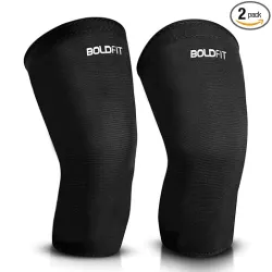 Boldfit Knee Caps for Women for Pain Relief Compression Knee Support for Men Gym Running Jogging Sports Workout Cap Pad Sleeve Braces Band Belt Guard Premium Leg Pain Relief Products - XL