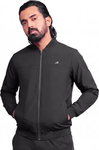 Image of BOLDFIT Men Solid Sports Jacket