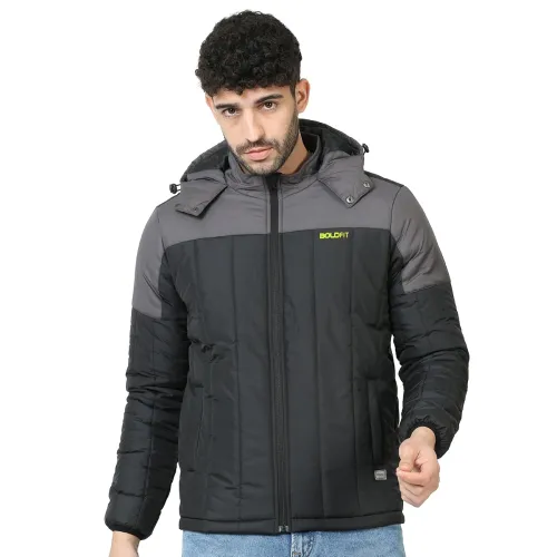 Image of Boldfit Men Stylish Puffer jackets