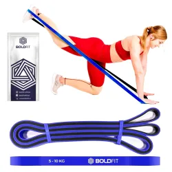 Boldfit Natural Rubber Resistance Premium Bands