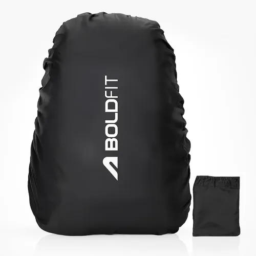 Image of Boldfit Rain Cover for Backpack Travel Essentials Rain Cover for Bag