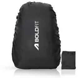 Boldfit Rain Cover for Backpack Travel Essentials Rain Cover for Bag Backpack Rain Cover Travel Accessories Bag Rain Cover Waterproof Dustproof for All Bag Sizes Upto 45Ltrs Rain Cover Bag B...