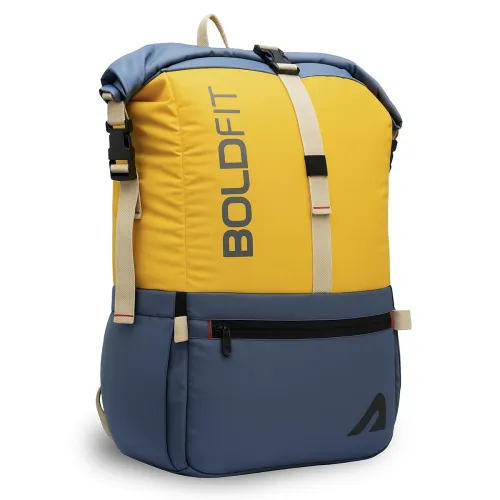 Image of Boldfit Rolltop Bags for Mens 45 Ltrs+ Unfolded Backpack for Men Travel Backpack