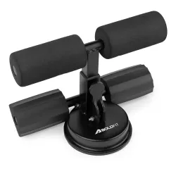 Boldfit Situp Bar For Home Gym Equipment For Home Workout For Belly Fat Workout Portable With Strong Suction Base - Blac