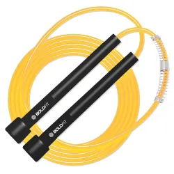 Boldfit Skipping Rope for Men and Women Jumping Rope With Adjustable Height Speed Skipping Rope for Exercise, Gym, Sport