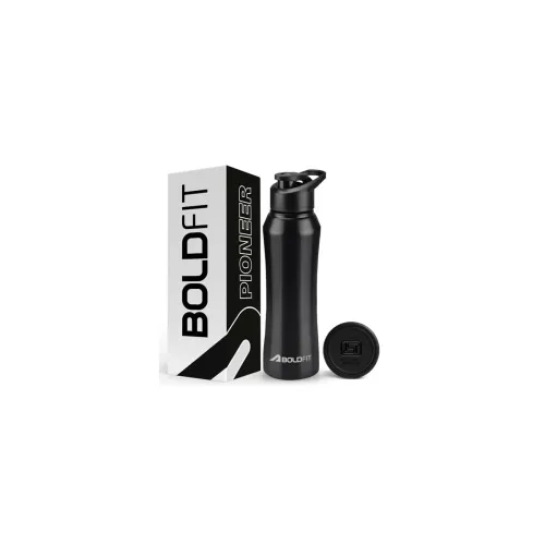 Image of Boldfit Stainless Steel Water Bottle 1L (Leakproof, Rust-Free)