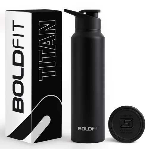 Image of Boldfit Stainless Steel Water Bottle 1 Litre