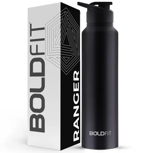 Image of Boldfit Stainless Steel Water Bottle 1 Litre