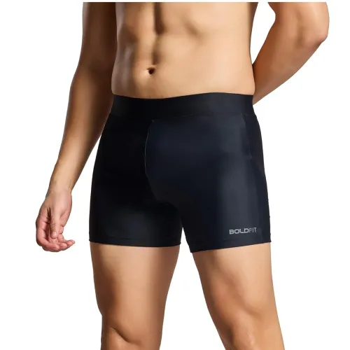 Image of Boldfit Swimming Shorts for Men's Quick-Dry Poly-Spandex Swim Shorts – Lightweight, Breathable