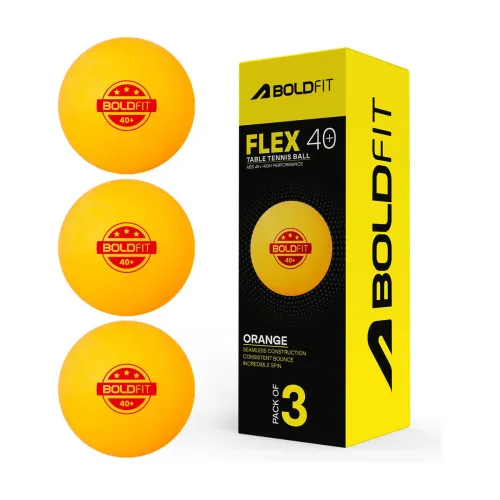 Image of BOLDFIT Table Tennis Balls 3 Star 40+ Combo Abs Tt Balls Ping Pong Ball For Kids