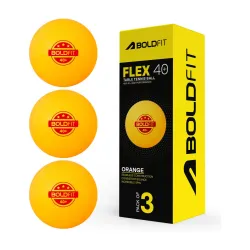 BOLDFIT Table Tennis Balls 3 Star 40+ Combo Abs Tt Balls Ping Pong Ball For Kids
