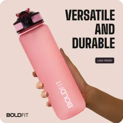 BOLDFIT Water Bottles Sipper Bottles For Men Women Kids Girls Sports Gym Water Bottle 1000 ml 