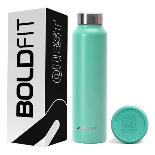 Image of Boldfit Water Bottles Stainless Steel Water Bottle 1 Litre Steel Water Bottles