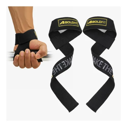 Image of Boldfit Weight Lifting Straps Wrist Supporter for Gym Training