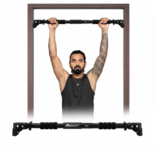 Image of Boldfit Pull Up Bar Door for Home Workout 