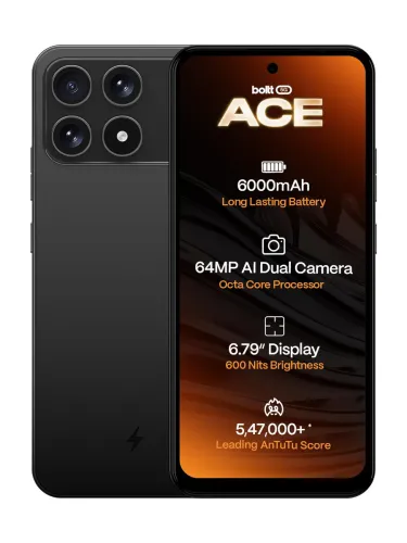 Image of BOLTT ACE 5G (Midnight Black, 64 GB)