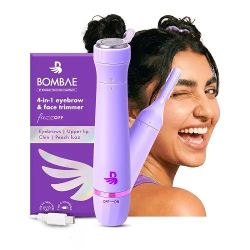Image of Bombae Fuzzoff Facial Hair Removal Machine | Face & Eyebrow Trimmer for women