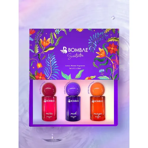 Image of Bombae Scentsutra Perfume Set for Women (30mlx3)
