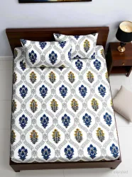 Bombay Dyeing Microfiber Double Bedsheet 