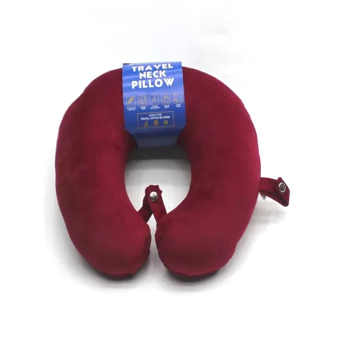 Image of Bombay Dyeing Red Travel Neck Pillow