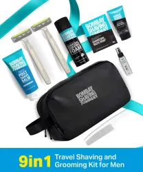 BOMBAY SHAVING COMPANY 9-in-1 Travel Grooming Kit