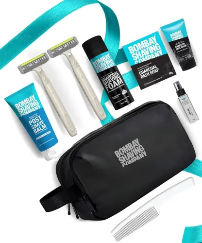 Image of BOMBAY SHAVING COMPANY 9in1 Travel Shaving and Grooming Kit for Men 