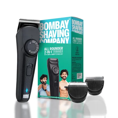 Image of Bombay Shaving Company All Rounder 2-in-1 Trimmer for Men