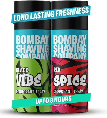 Image of Bombay Shaving Company Men Deodorant Combo (300ml, Po2)