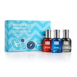 Bombay Shaving Company Wanderlust Perfume Gift Set for Men |Woody, Fruity