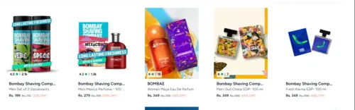 Image of Bombay Shaving Company & Bombay Fragrance Upto 75% Off