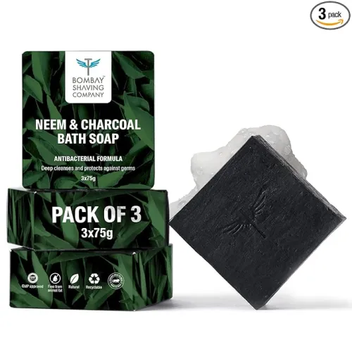 Image of Bombay Shaving Company Charcoal Neem Soap (PO3)