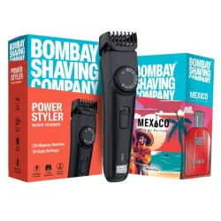 Bombay Shaving Company Power Styler Beard Trimmer & Perfume - Mexico 100ml || Combo