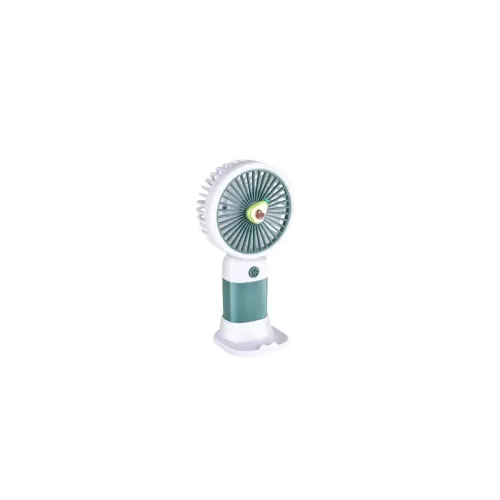 Image of Bongstore Portable USB Rechargeable Hand Fan with 3 Speed Modes, Perfect for Indoor & Outdoor Use, Stylish Multicolour